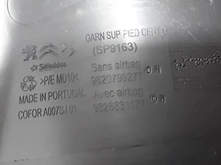 Peugeot 2008 II (2019 - ) 9820799277 Верхняя обшивка стойки B — фото 3