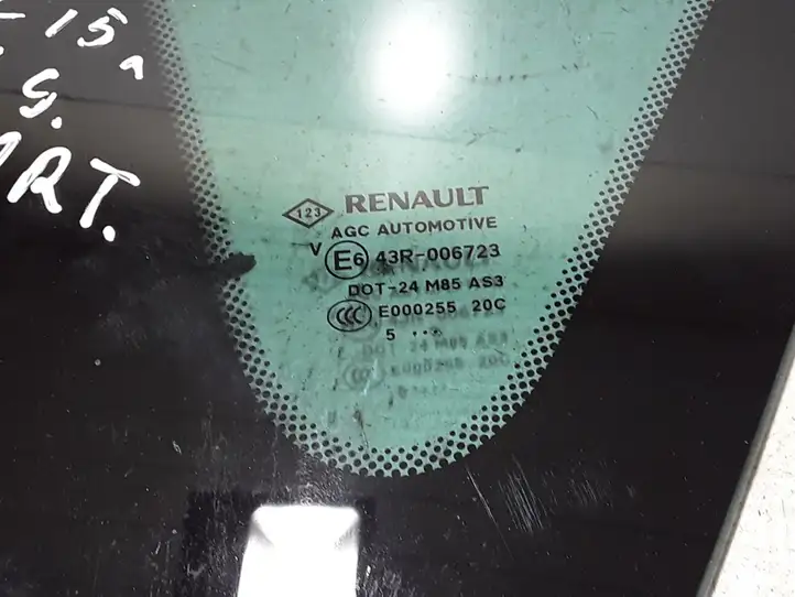 Renault Scenic III - Grand scenic III (2009 - 2016) 833070005R Заднее боковое стекло — фото 2