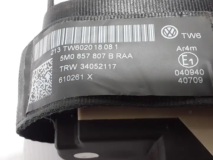 Volkswagen Tiguan (2007 - 2011) 5M0857807B Задний ремень безопасности — фото 4