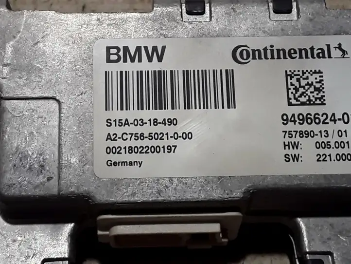 BMW 5 G30 G31 (2016 - ) 9496624 Камера в лобовом стекле — фото 3