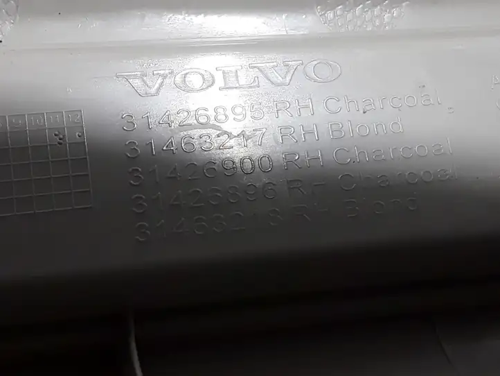 Volvo XC60 (2017 - ) 31463217 Внутренняя отделка переднего порога — фото 3