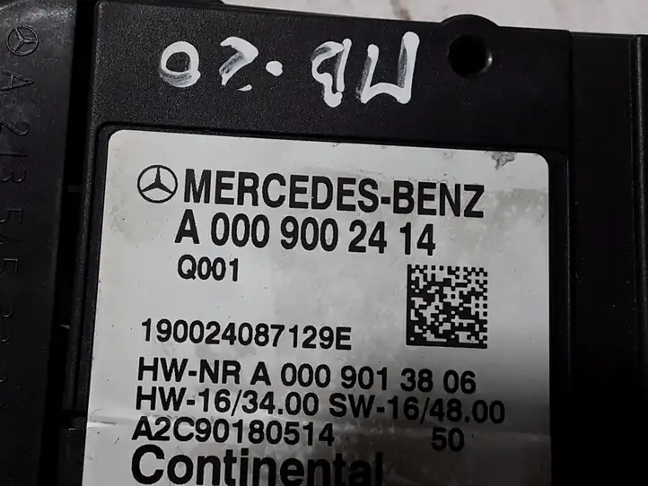 Mercedes-Benz E W213 (2016 - ) A0009002414 Блок управления топливным насосом — фото 2
