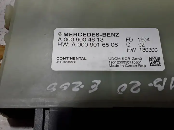 Mercedes-Benz E W213 (2016 - ) A0009004613 Прочие блоки управления — фото 2