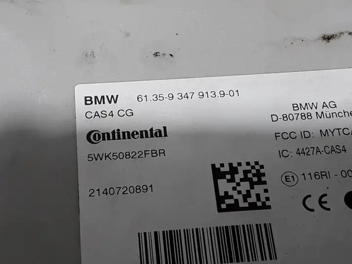 BMW 5 F10 F11 (2009 - 2016) 9347913 Прочие блоки управления — фото 3