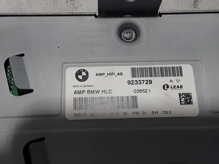 BMW 5 GT F07 (2010 - 2017) 9233729 Усилитель звука — фото 2