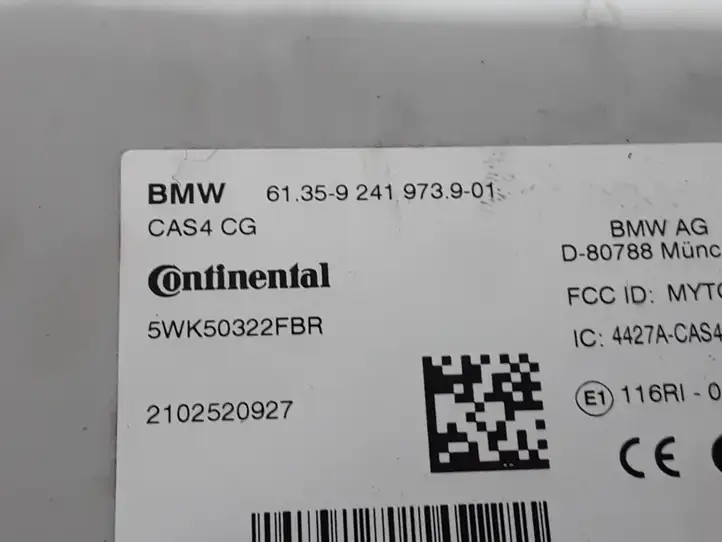 BMW 5 GT F07 (2010 - 2017) 9241973 Прочие блоки управления — фото 3