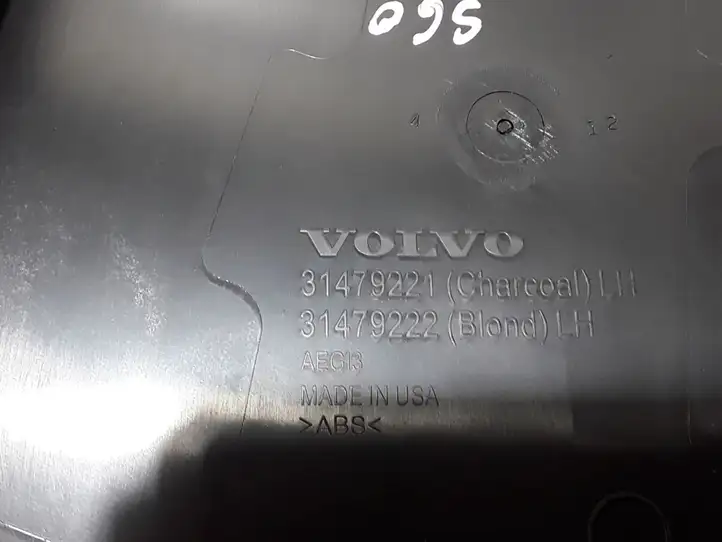 Volvo S60 (2018 - ) 31479221 Нижняя обшивка стойки B — фото 2