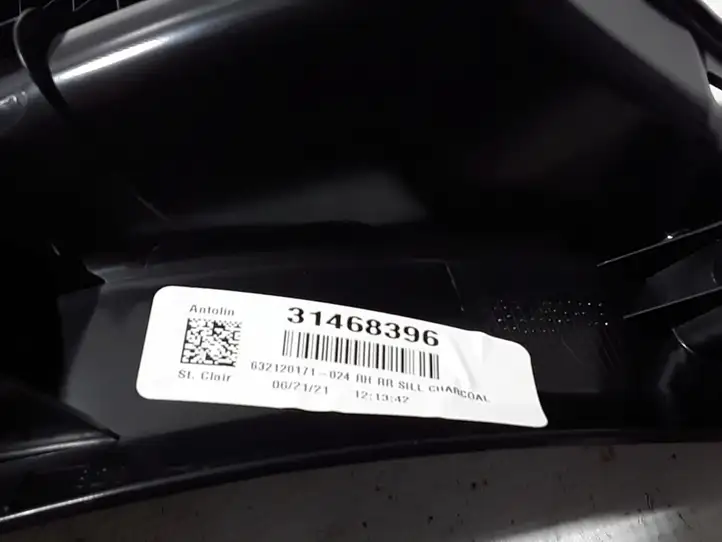 Volvo S60 (2018 - ) 31468396 Внутренняя отделка заднего порога — фото 2