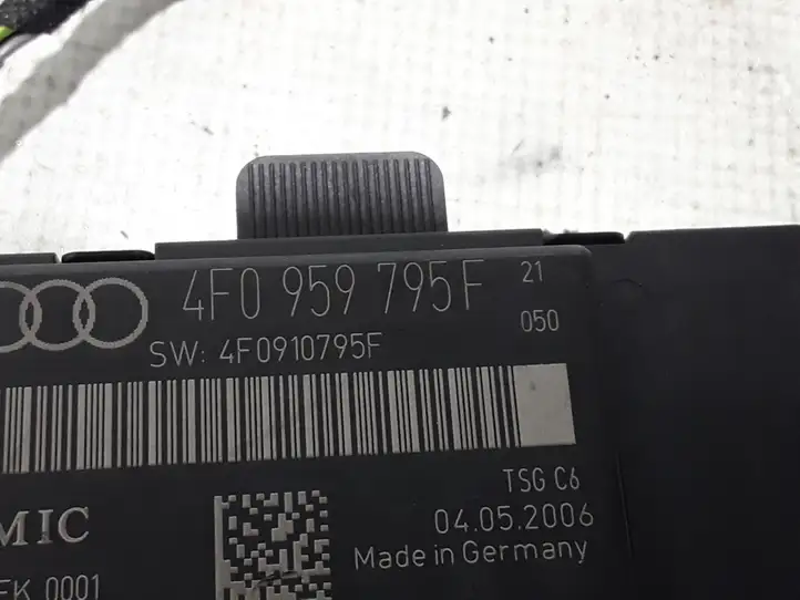 Audi A6 S6 C6 4F (2004 - 2008) 4F0959795F Блок управления дверью — фото 2