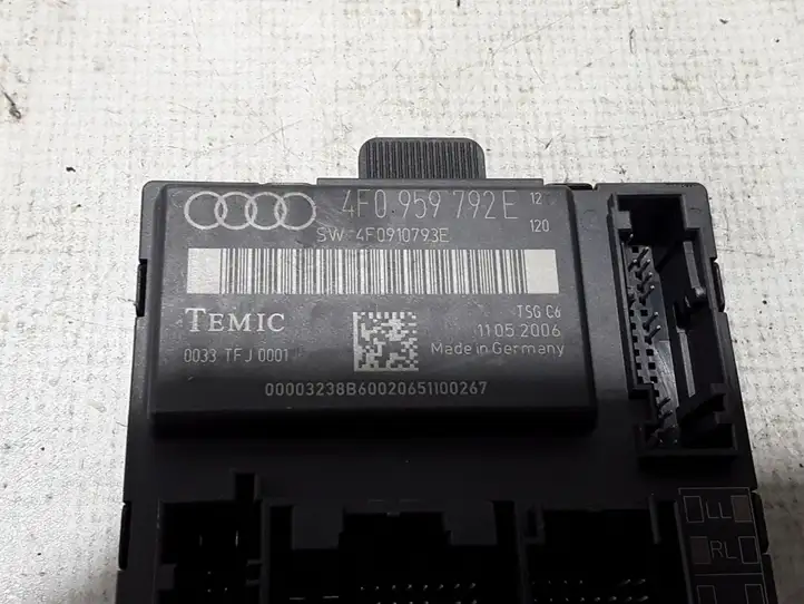 Audi A6 S6 C6 4F (2004 - 2008) 4F0959792E Блок управления дверью — фото 3