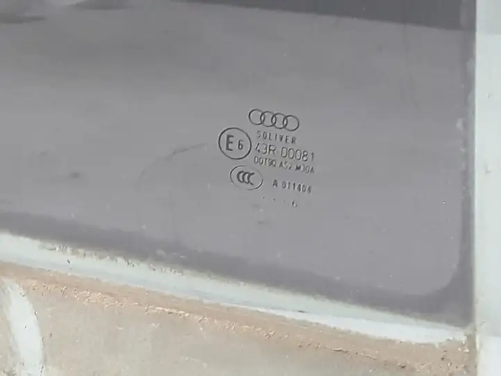 Audi A6 S6 C6 4F (2004 - 2008) 4F5845206 Стекло задней двери — фото 2