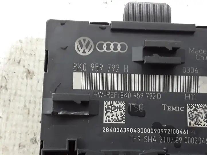 Audi Q5 SQ5 (2008 - 2012) 8K0959792H Блок управления дверью — фото 2