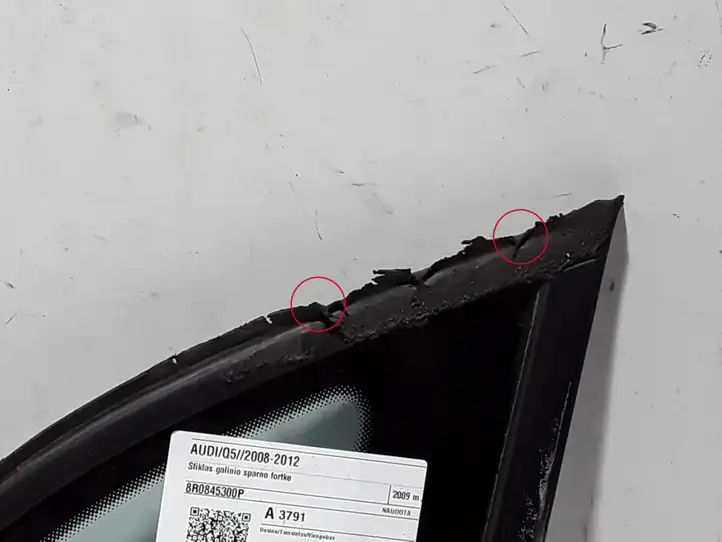 Audi Q5 SQ5 (2008 - 2012) 8R0845300P Заднее боковое стекло — фото 5