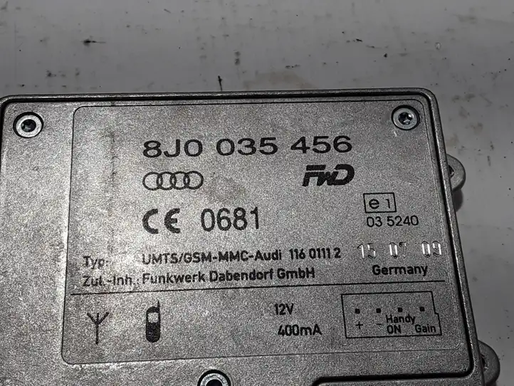 Audi Q5 SQ5 (2008 - 2012) 8J0035456 Усилитель антенны — фото 2