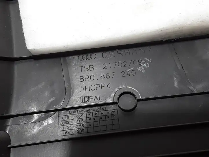 Audi Q5 SQ5 (2008 - 2012) 8R0867240 Нижняя обшивка стойки B — фото 3