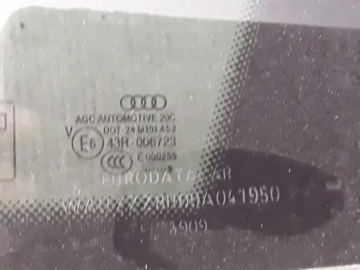 Audi Q5 SQ5 (2008 - 2012) 8R0845300G Заднее боковое стекло — фото 3