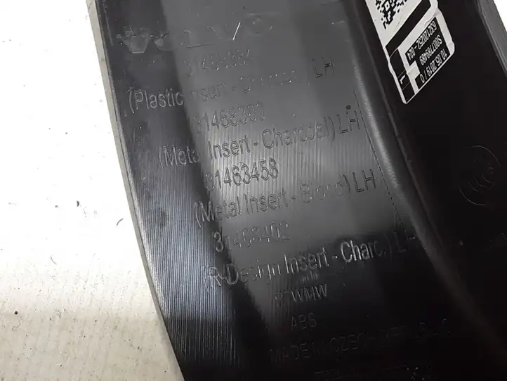Volvo V60 (2018 - ) 31463458 Внутренняя отделка переднего порога — фото 2