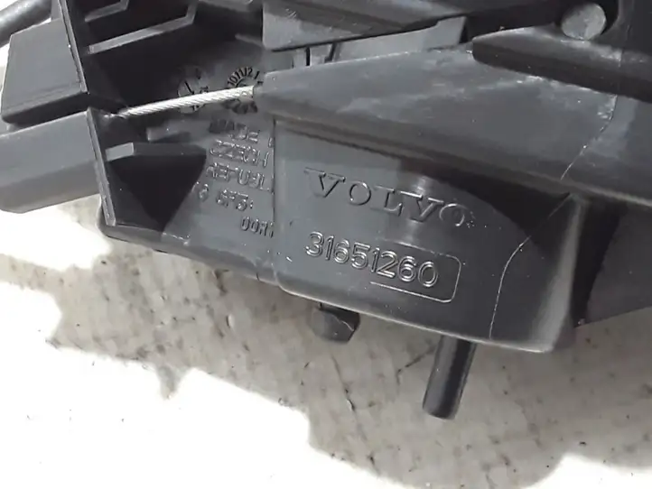 Volvo XC90 (2014 - 2019) 31651260 Ручка открытия капота — фото 3