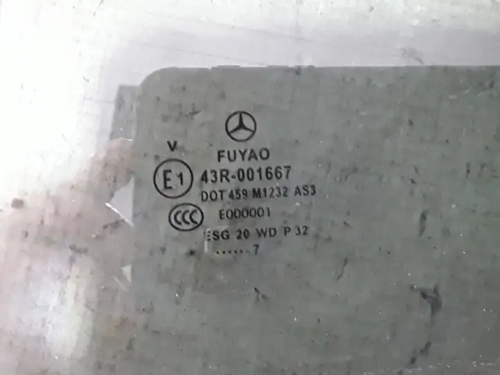 Mercedes-Benz GLA W156 (2013 - 2017) A1567350310 Стекло задней двери — фото 3
