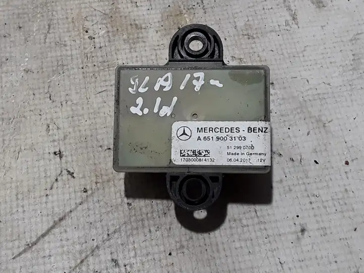 Mercedes-Benz GLA W156 (2013 - 2017) A6519003103 Реле накала свечей — фото 3