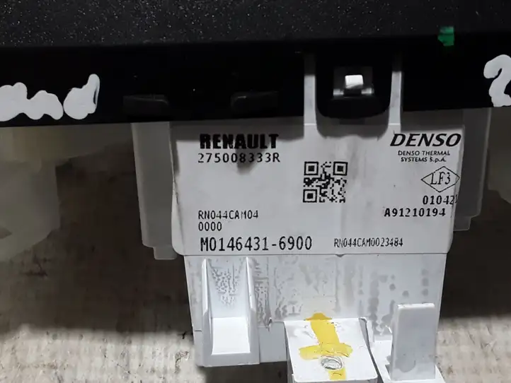 Dacia Sandero III (2016 - ) 275008333R Блок управления кондиционером — фото 2