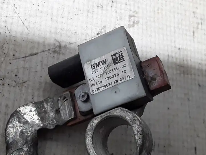 Mini Countryman (2010 - 2016)  7603567 Минусовый провод (аккумулятора)