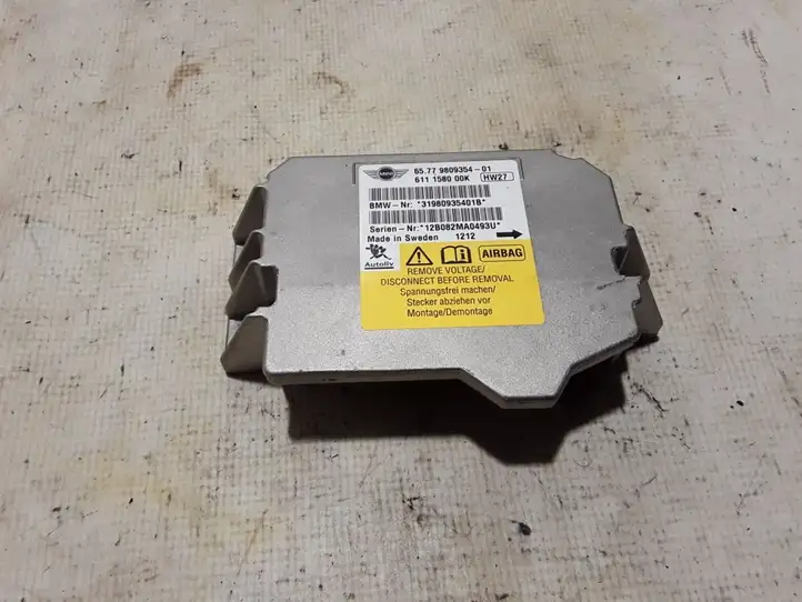 Mini Countryman (2010 - 2016)  9809354 Блок управления надувных подушек