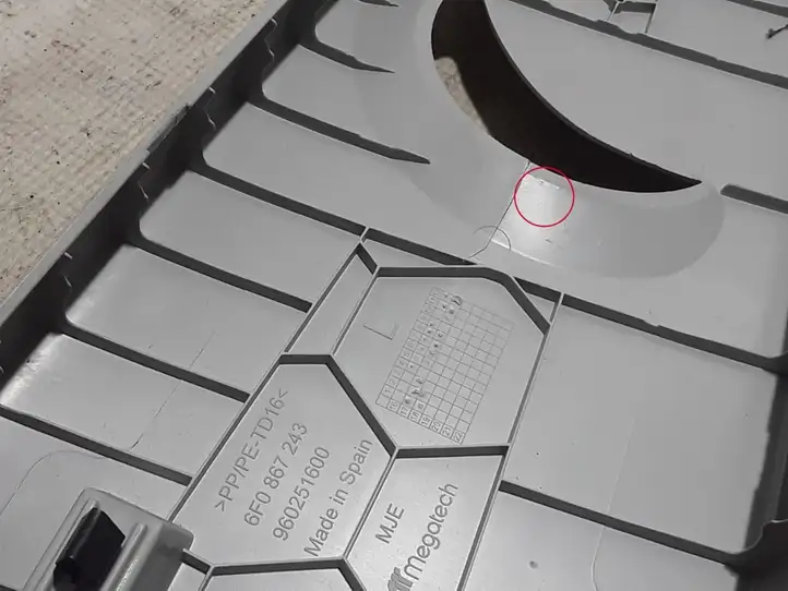 Seat Ibiza V (KJ) (2017 - ) 6F0867243 Верхняя обшивка стойки B — фото 2
