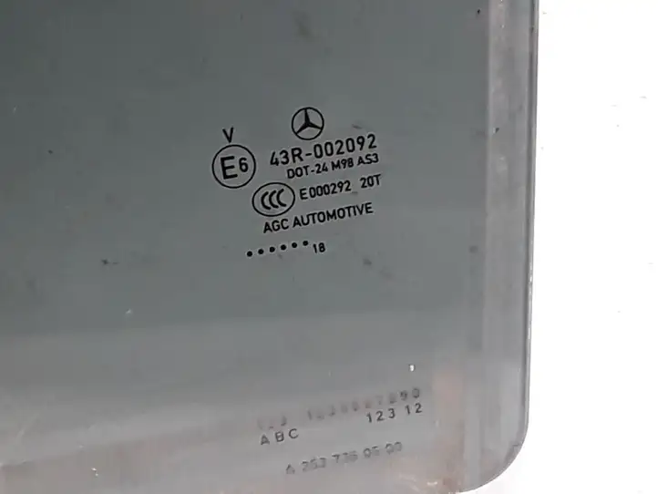 Mercedes-Benz GLC X253/C253 (2015 - ) A2537350500 Стекло задней двери — фото 4