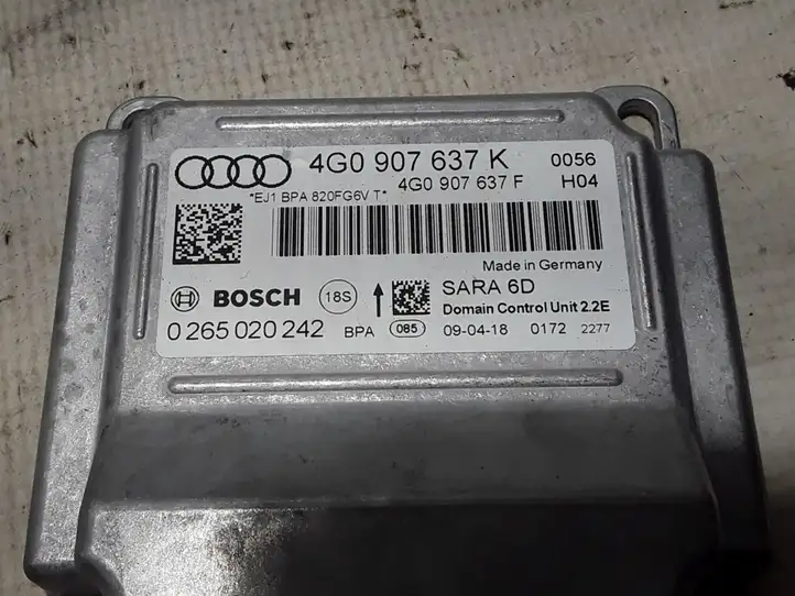 Audi A6 C7 (2014 - 2018) 4G0907637K Прочие блоки управления — фото 3
