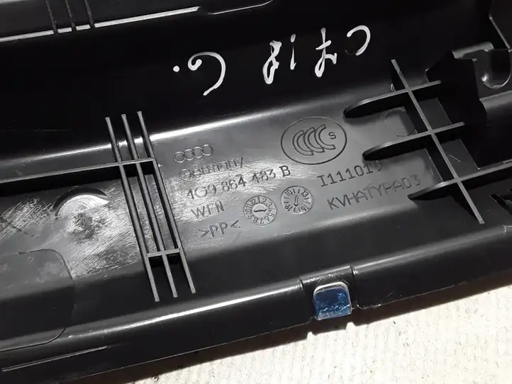 Audi A6 C7 (2014 - 2018) 4G9864483B Отделка порога багажника — фото 3