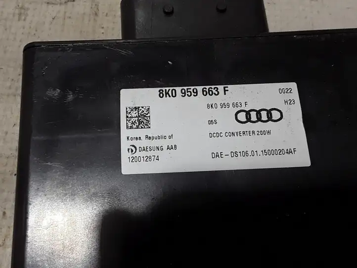 Audi A6 C7 (2014 - 2018) 8K0959663F Прочие блоки управления — фото 2