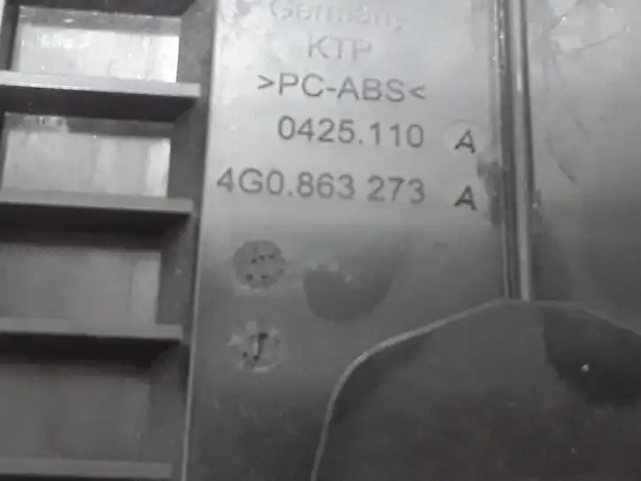 Audi A6 (2014 - 2018)  4G0863273 Пепельница