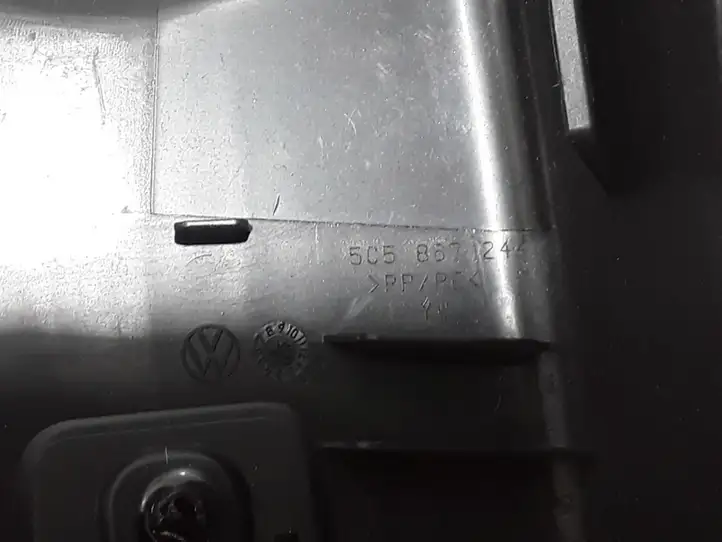 Volkswagen Beetle A5 (2011 - 2018) 5C5867244 Верхняя обшивка стойки B — фото 3