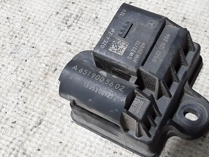 Mercedes-Benz CLA  C117,X117,W117 (2013 - 2019)  A6519005602 Реле подогрева свеч