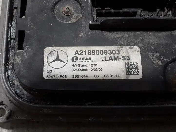 Mercedes-Benz CLA C117,X117,W117 (2013 - 2019) A2189009303 Блок розжига ксенона — фото 3