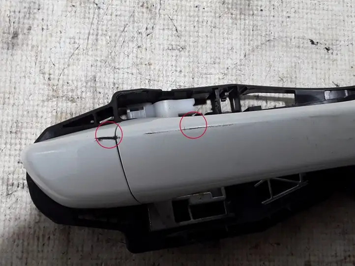 Peugeot 508 (2010 - 2014) Наружная ручка задней двери — фото 3