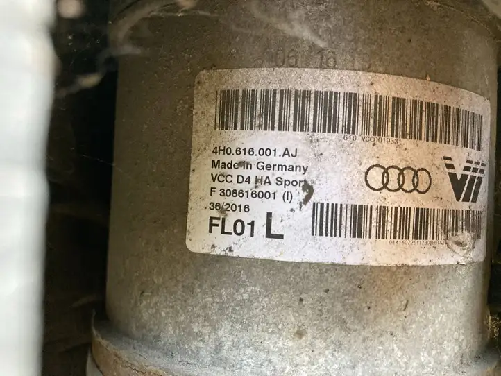 Audi A8 S8 D4 4H (2010 - 2014) 4H0616001AJ Задняя пневмостойка — фото 8