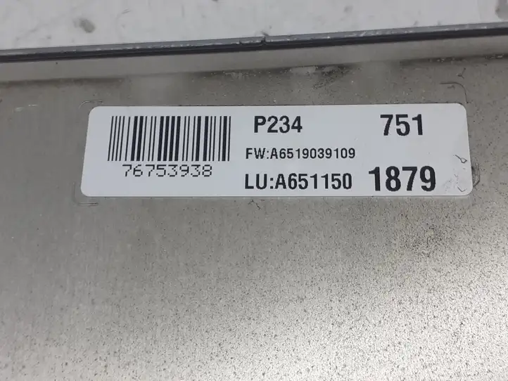 Mercedes-Benz Vito Viano W639 (2010 - 2015)  A6511501879 Блок управления двигателя