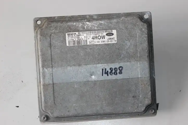 Ford Fiesta (2000 - 2005) 2S6A12A650SH Блок управления двигателем (ЭБУ) — фото 1