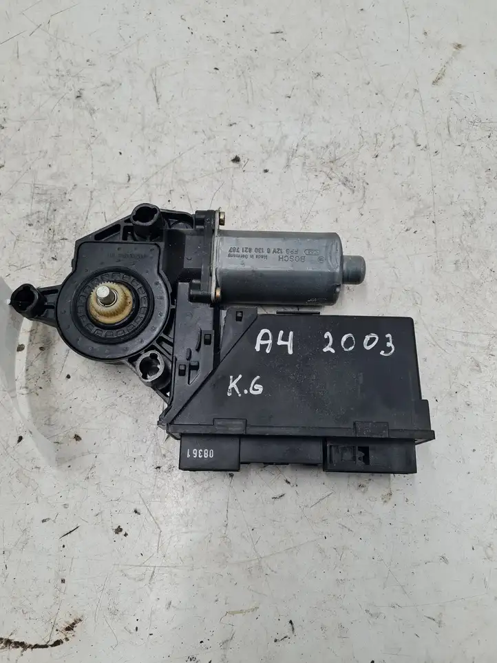 Audi A4 S4 B6 8E 8H (2000 - 2006) 8E1959801A Стеклоподъемник задней двери — фото 1