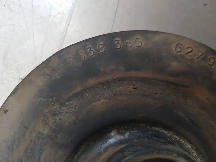 BMW 3 E46 (1998 - 2005) 1136385 Резиновая опора пружины — фото 3