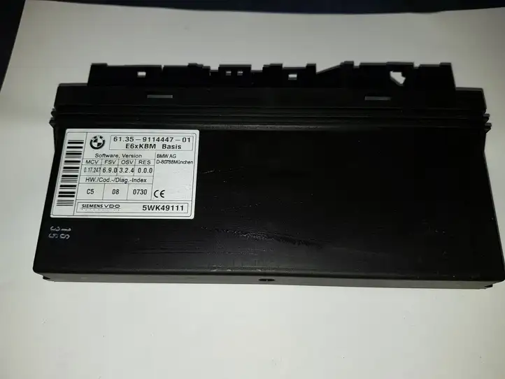 BMW 5 E60 E61 (2004 - 2010) 61359114447 Модуль комфорта — фото 1