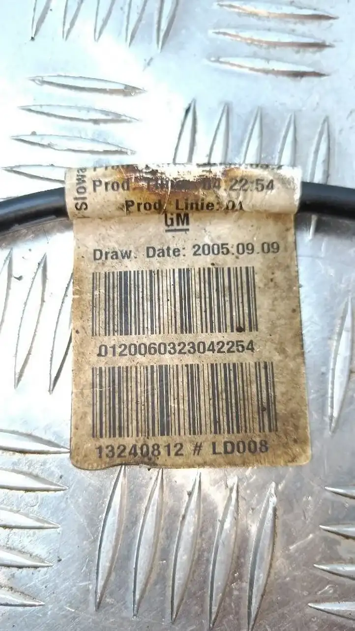 Opel Zafira B (2003 - 2006) 13240812 Проводка переднего датчика ABS — фото 5