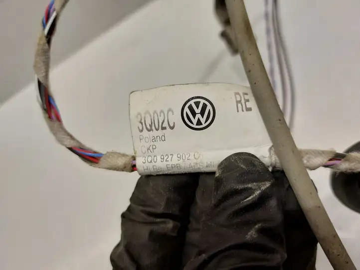 Volkswagen PASSAT B8 (2015 - ) 3Q0927902C Проводка заднего датчика ABS — фото 2