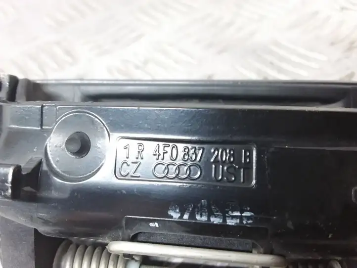 Audi A6 S6 C6 4F (2004 - 2008) 4F0837208B Наружная ручка задней двери — фото 4