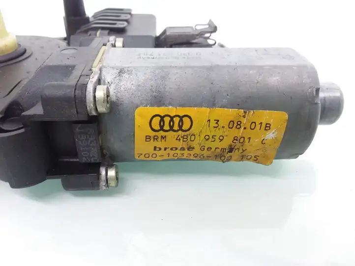 Audi A6 S6 C5 4B (2001 - 2004) 4B0959801C Стеклоподъемник задней двери — фото 4