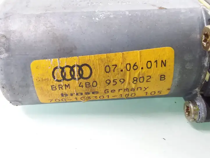 Audi A6 S6 C5 4B (2001 - 2004) 0130821785 Стеклоподъемник задней двери — фото 4