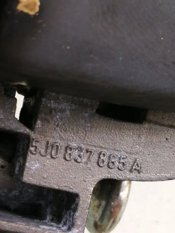 Volkswagen Golf V (2003 - 2009) 5J0837886A Наружная ручка задней двери — фото 4