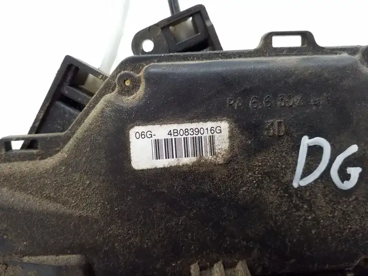 Audi A6 S6 C5 4B (2001 - 2004) 4B0839016G Замок задней двери — фото 4